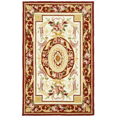 Safavieh HK72A-2  Chelsea 2 X 2 1/2 Ft Hand Hooked Area Rug